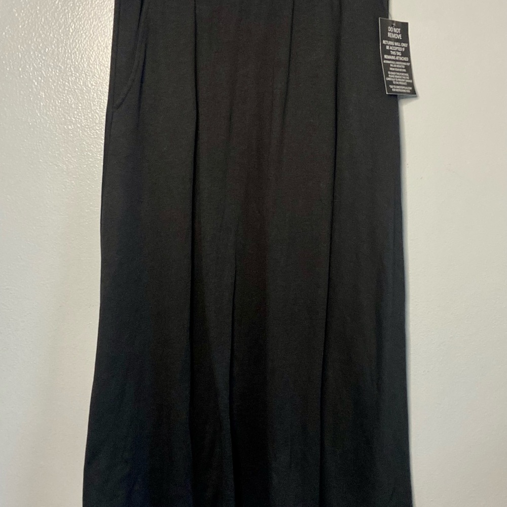 Jessica London‎ Classic Black Maxi Skirt